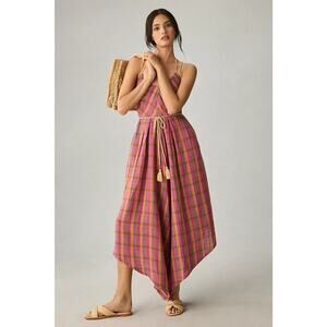 Anthropologie Harem Printed Jumpsuit